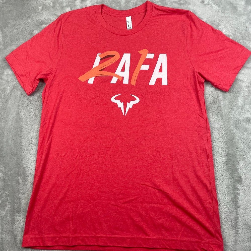 Rafa Tennis Tee Shirt Women's Large